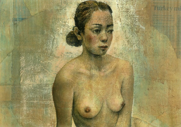 【油彩】絵画の基本の明暗法を裸婦で学ぶ