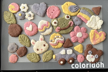 �V���o�I�J���t���Ȑ��n�Ŏ��R�ɂ���A�[�g�N�b�L�[�Â���