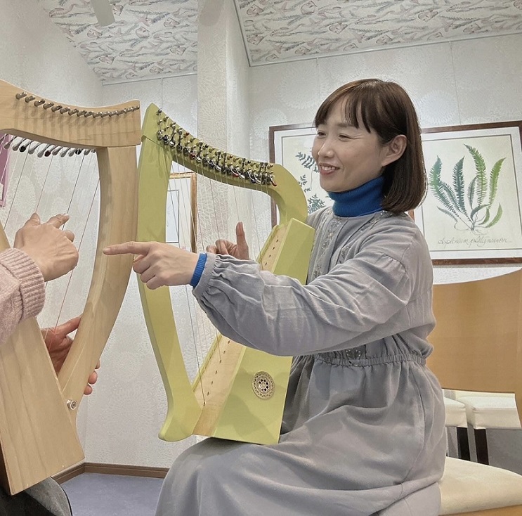 アイリッシュハープ30分個人レッスン4/14(火)体験会