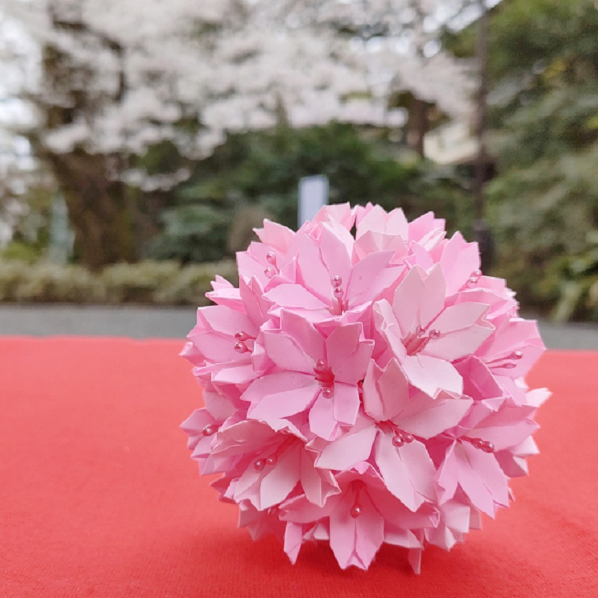 折り紙で作る花飾り 4/8(水) 体験会