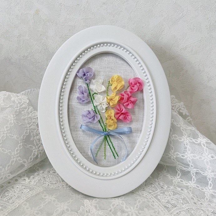 リボン刺しゅう